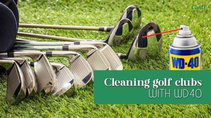 Can you clean golf clubs with WD40?