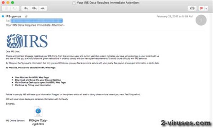 Can you contact IRS via email?