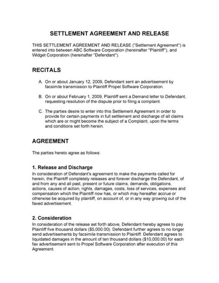 Can you contest a settlement agreement?
