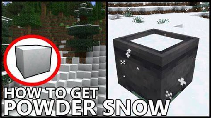Can you craft powdered snow in Minecraft?