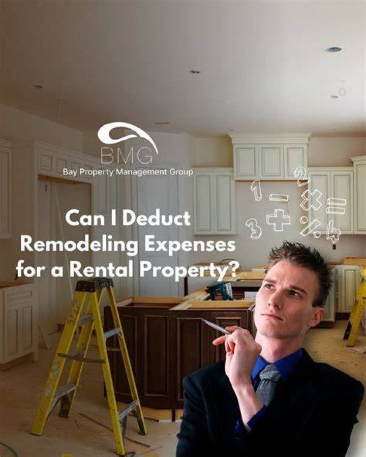 Can you deduct improvements to rental property?