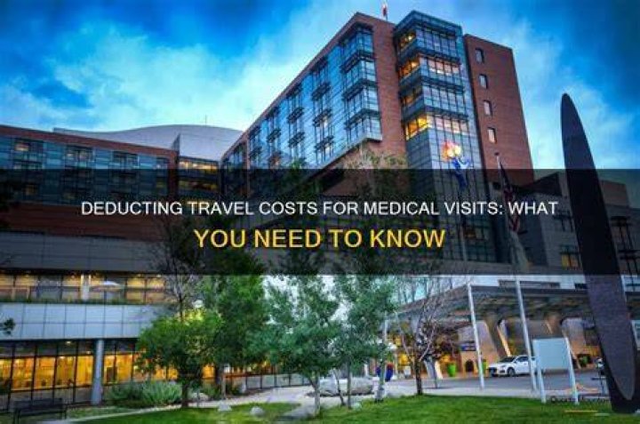 Can you deduct medical travel?