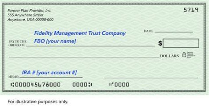 Can you deposit a check into an IRA?