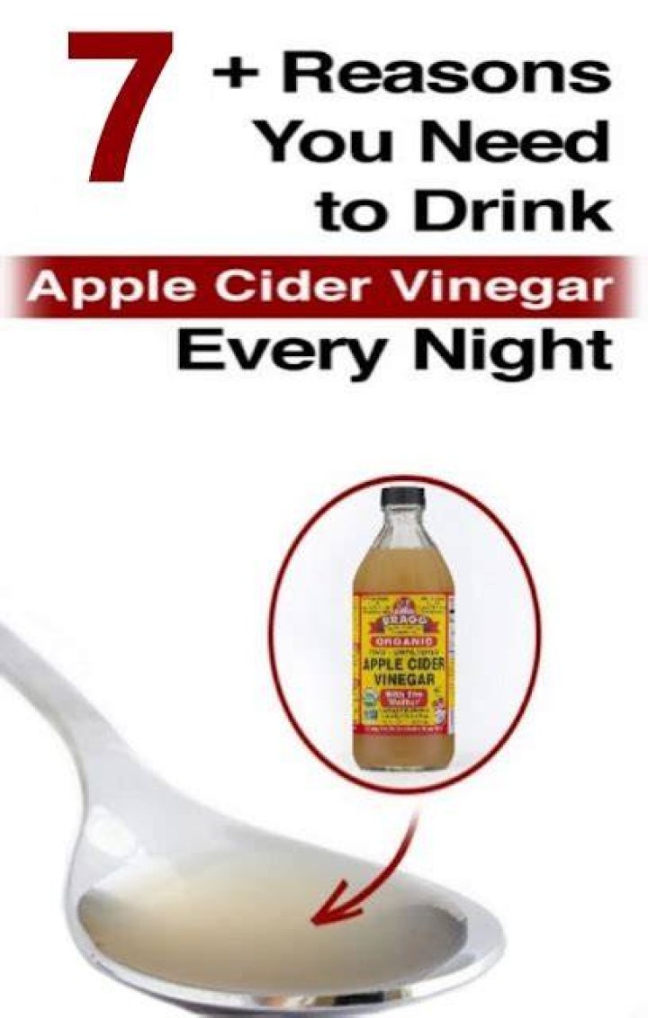 Can you drink apple cider vinegar every night?