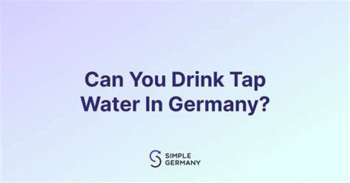 Can you drink Austrian tap water?