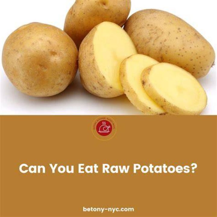Can you eat potatoes raw?