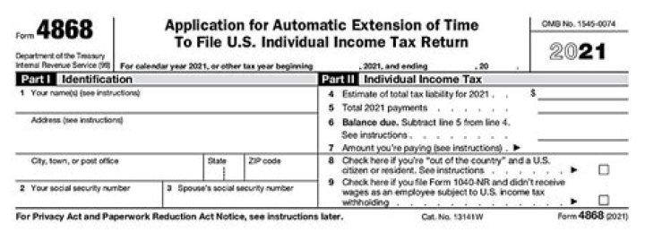 Can you file Form 4868 late?