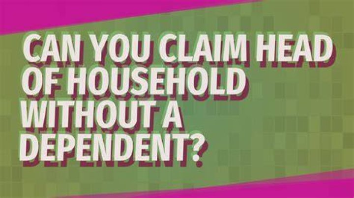 Can you file head of household without claiming a dependent?
