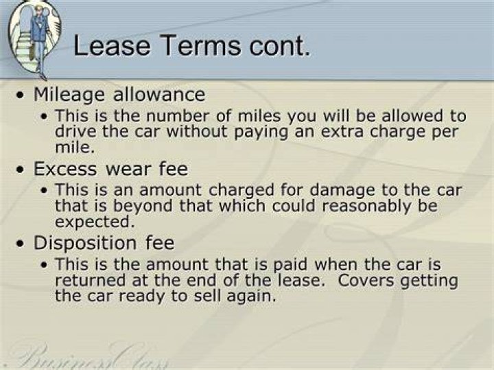 Can you get out of disposition fee?