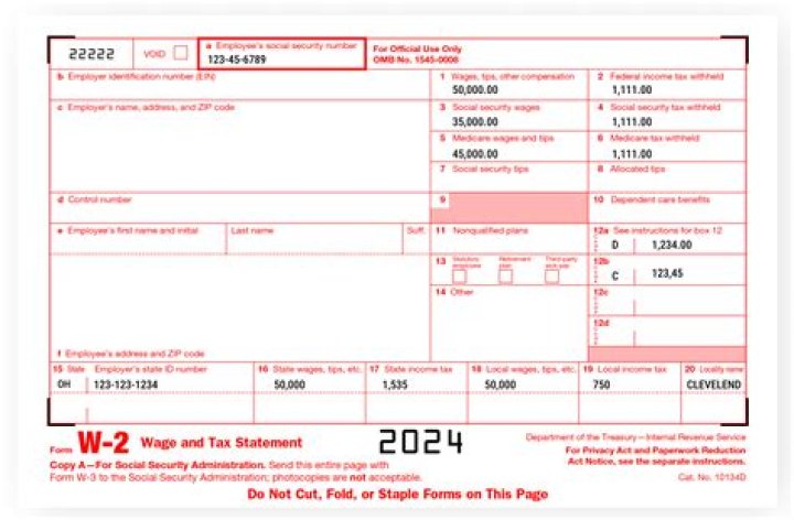 Can you give yourself a W-2?