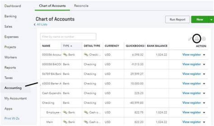 Can you have 2 chart of accounts in QuickBooks Online?