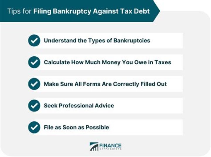 Can you include taxes owed in bankruptcy?