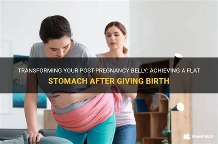 Can you lay on your stomach after giving birth?