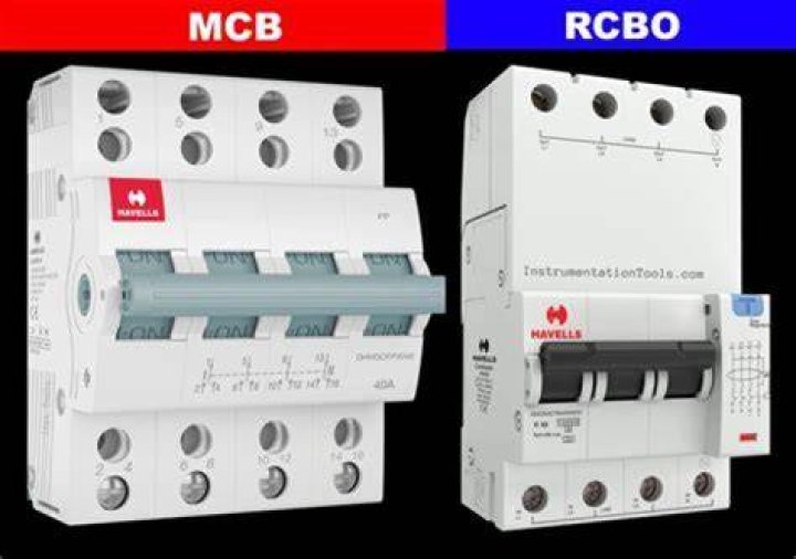 Can you mix MCB and RCBO?