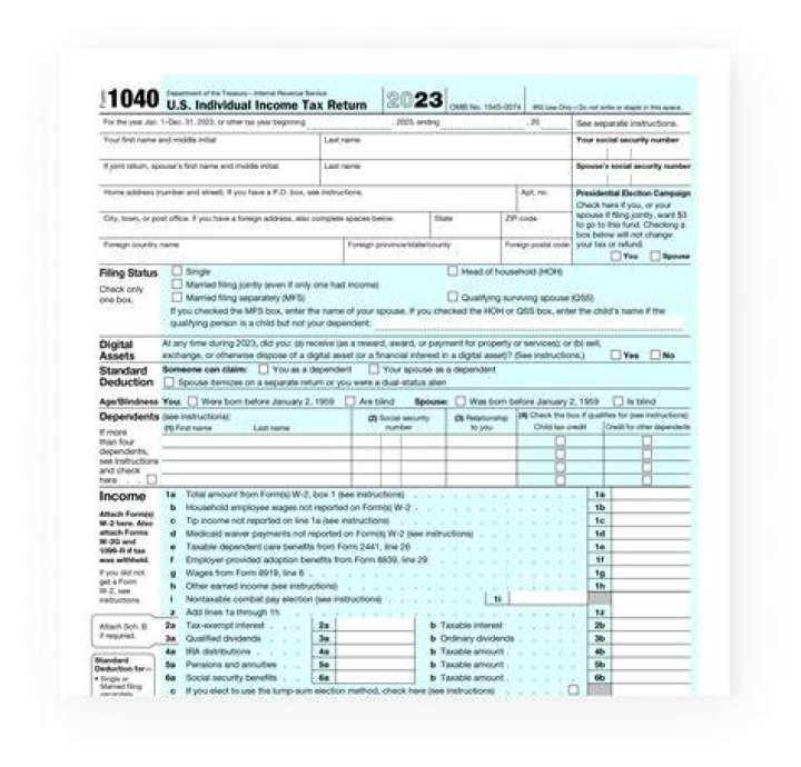 Can you print your 1040 online?