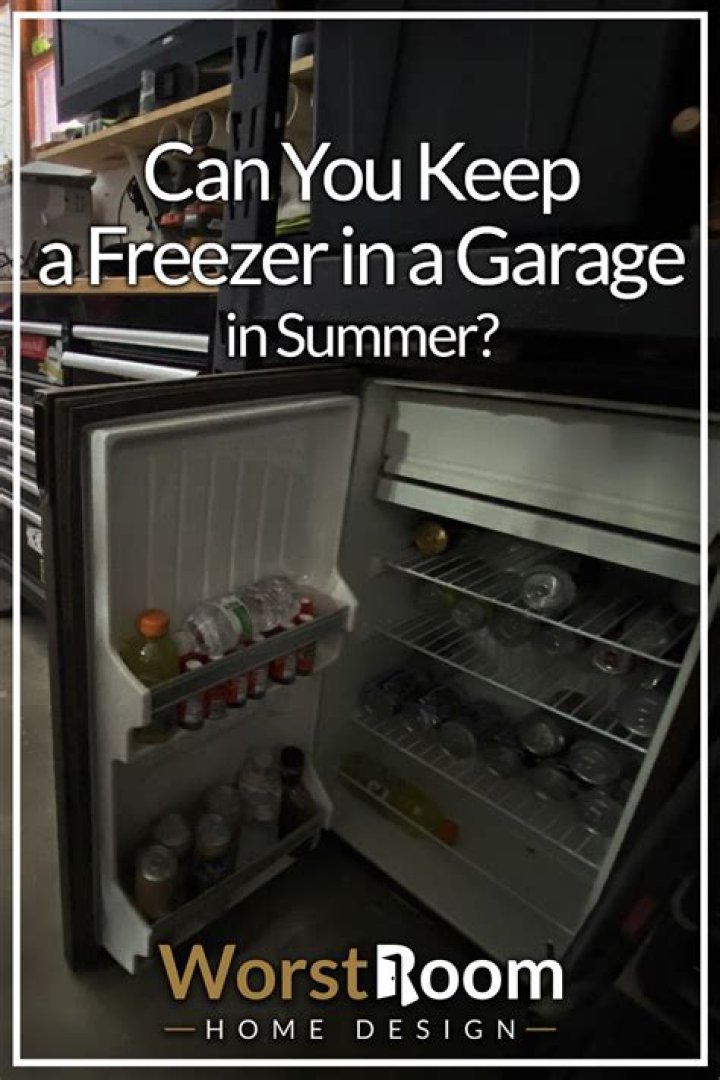 Can you put a refrigerator freezer in an unheated garage?