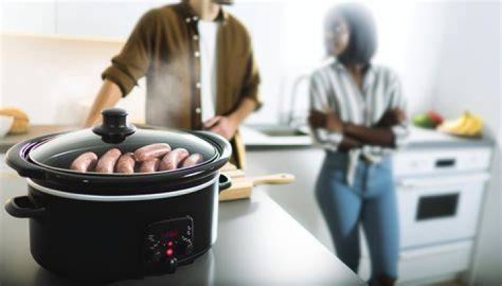 Can you put raw sausages in a slow cooker?