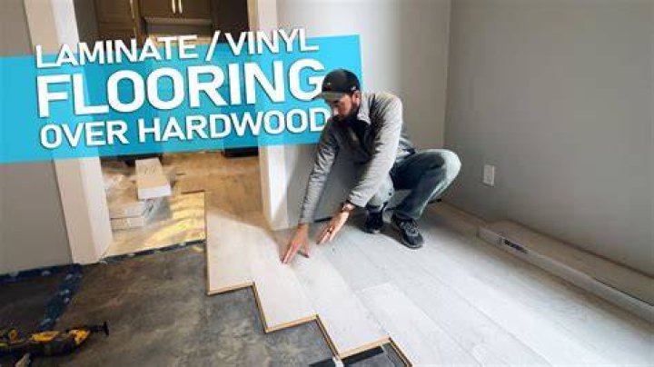 Can you put vinyl flooring over existing hardwood?