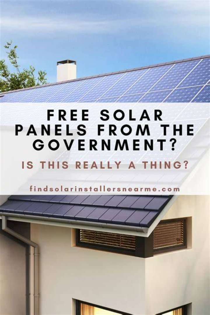 Can you really get solar panels installed for free?