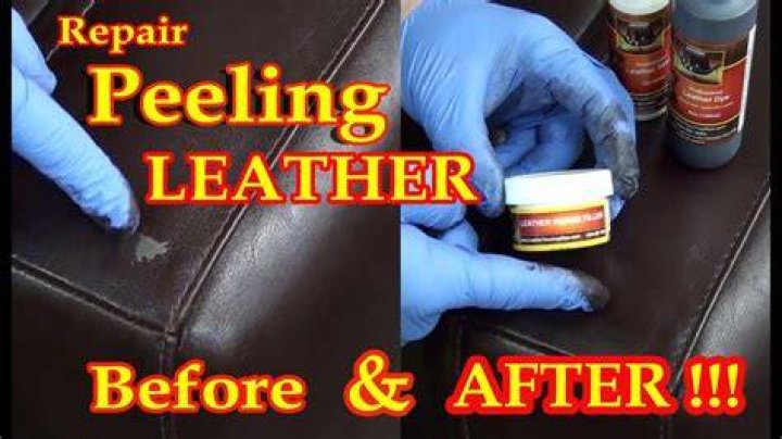 Can you repair peeling faux leather?
