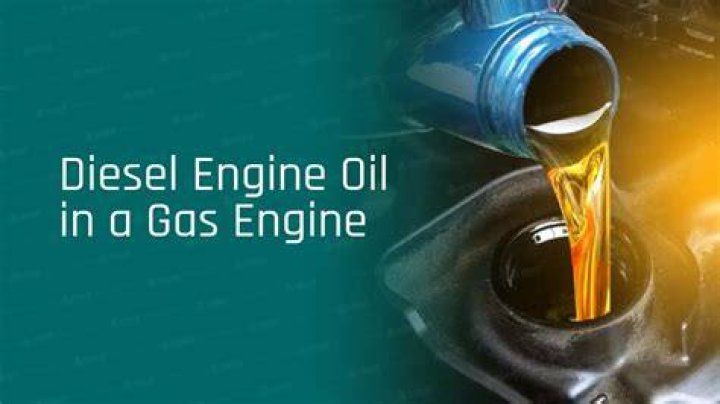 Can you run diesel oil in a gas engine?
