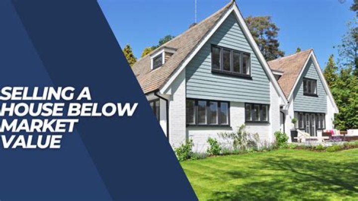 Can you sell property to family below market value?