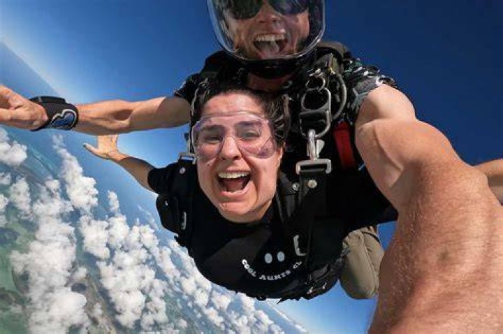Can you skydive in lightning?
