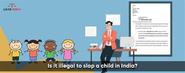 Can you slap your child in India?