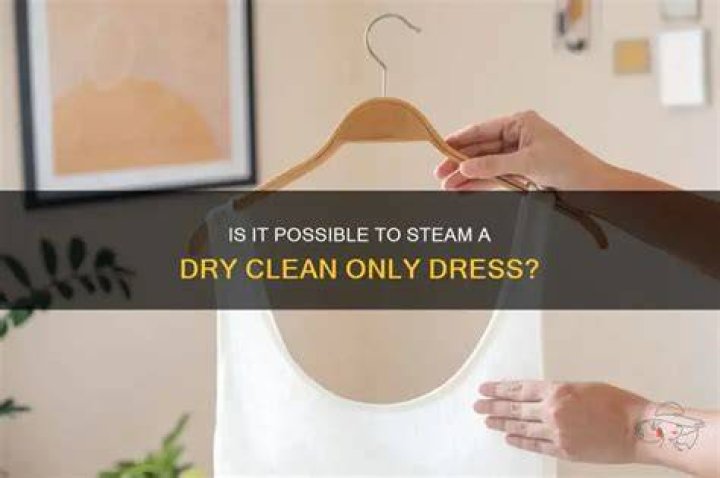 Can you steam something that is dry-clean-only?