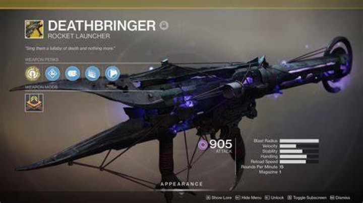 Can you still get deathbringer?