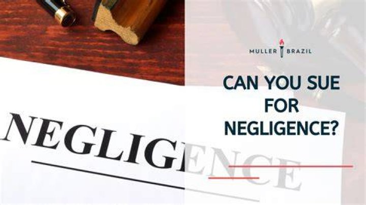 Can you sue someone for professional negligence?
