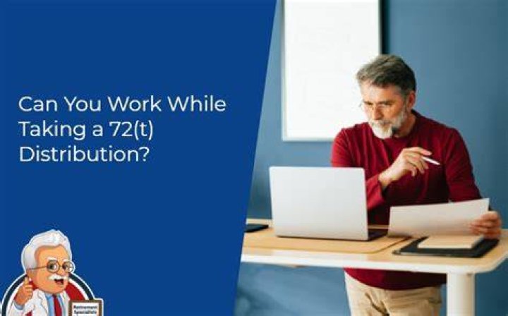 Can you take a 72t distribution from a 401k?