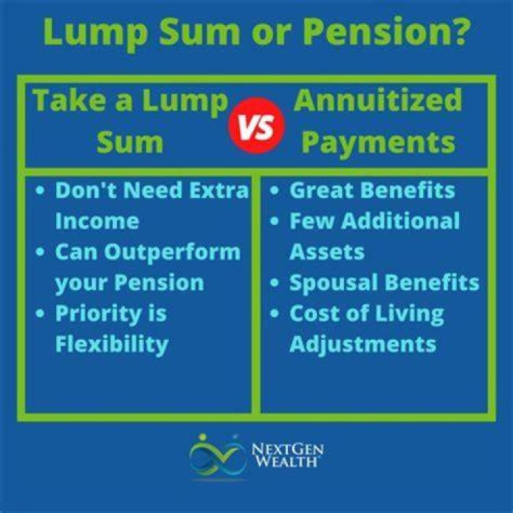 Can you take a lump sum out of your pension?
