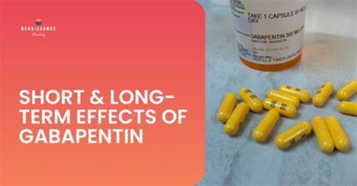Can you take gabapentin short term?