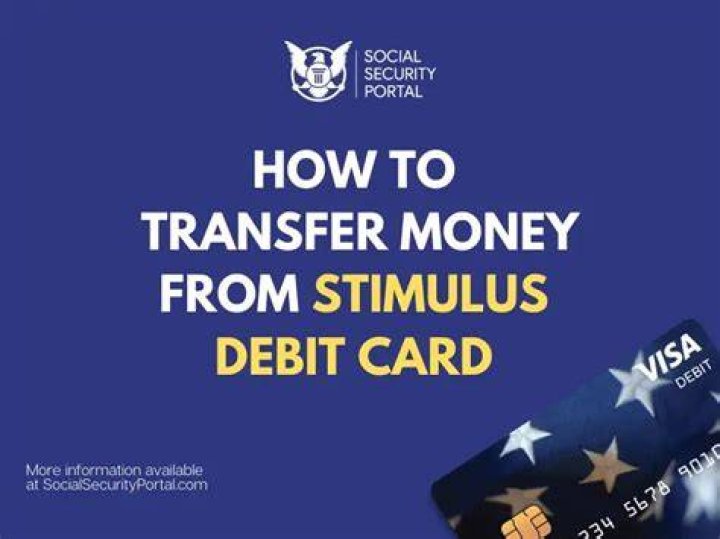 Can you transfer the stimulus debit card to bank account?