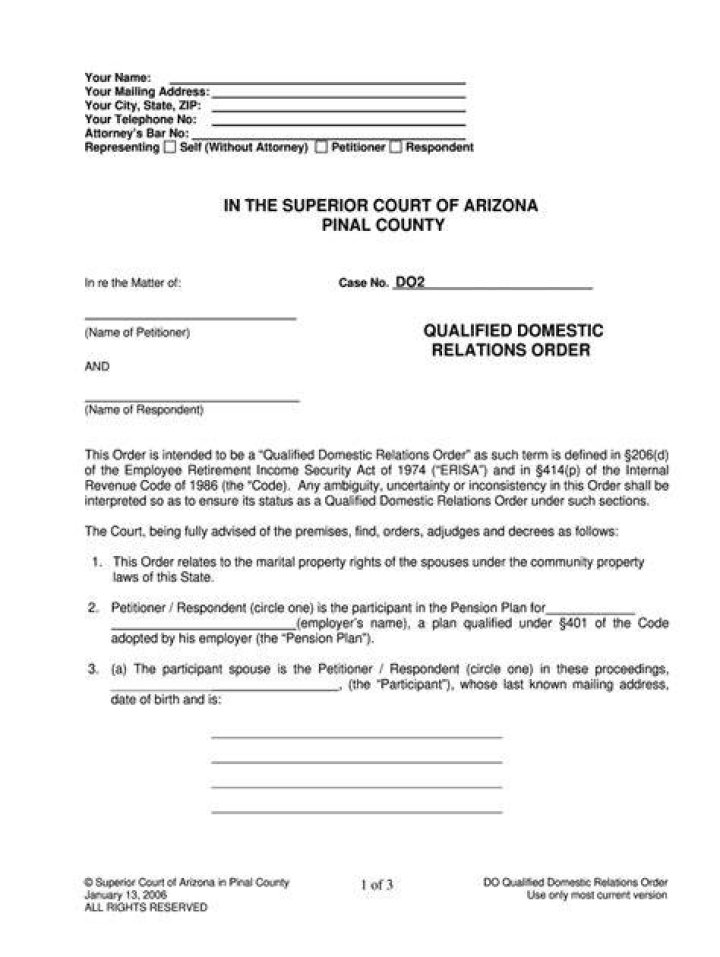 Can you use a QDRO for an IRA?