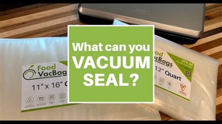 Can you vacuum seal ammunition?