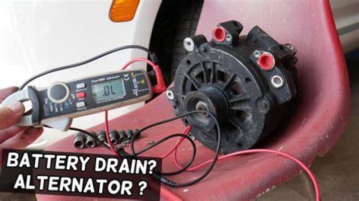 Can your alternator drain your battery?