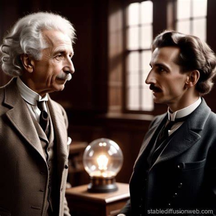 Did Einstein say Tesla was smarter?