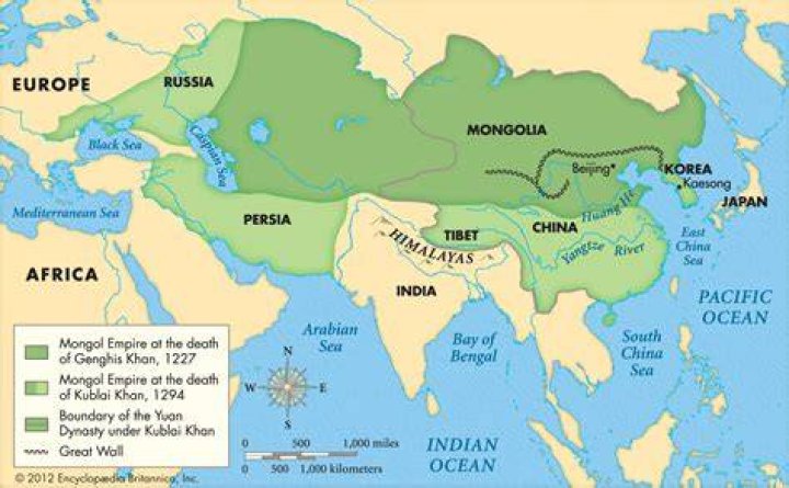 Did Mongols come India?