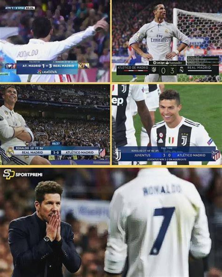 Did Ronaldo score a hattrick against Barcelona?