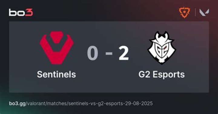 Did the Sentinels lose to G2 Valorant?