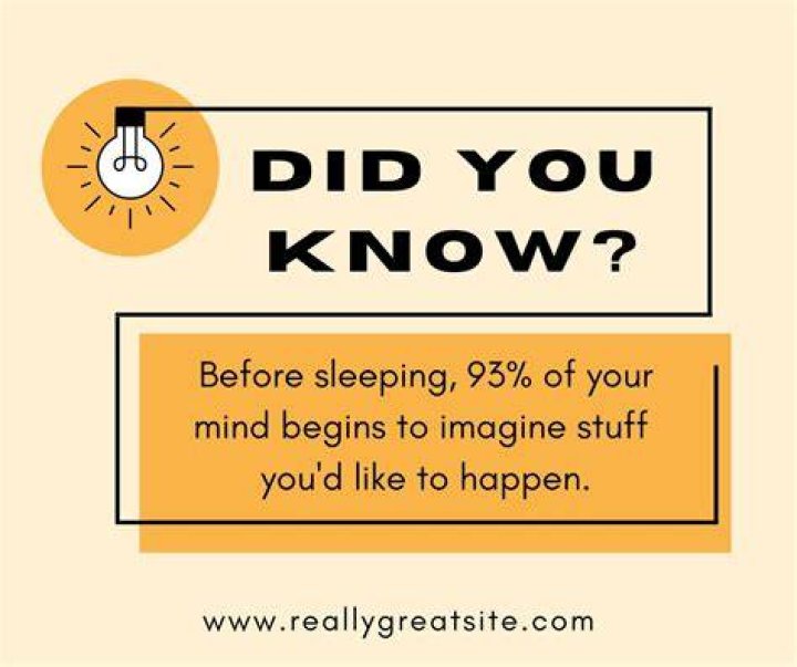 Did you know facts about dreams?