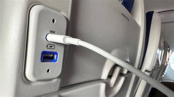 Do airplanes have charging ports?