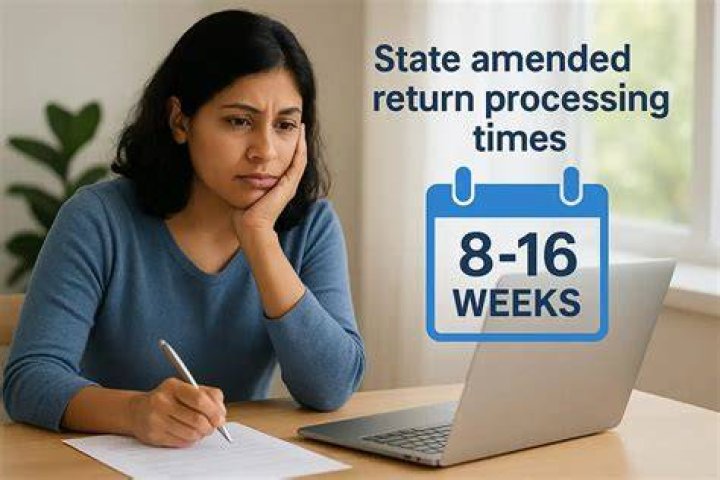 Do amended returns really take 16 weeks?