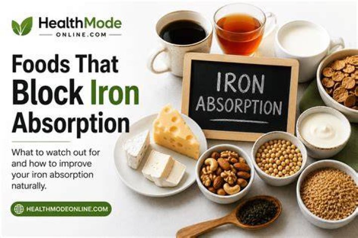 Do apples block iron absorption?