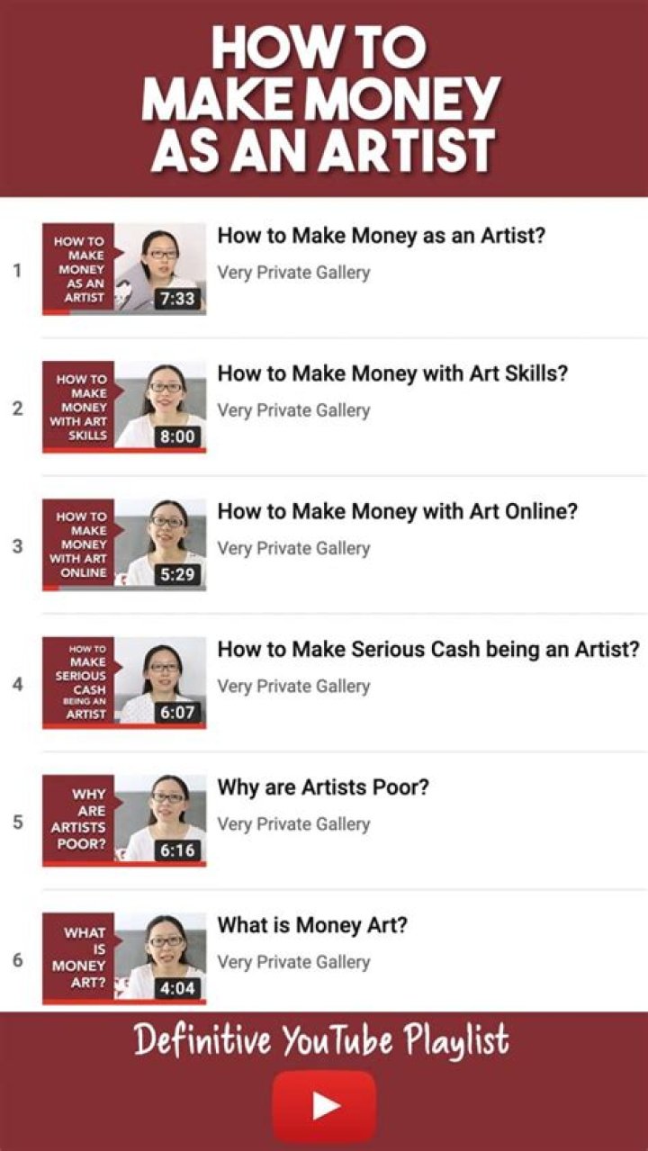 Do artists make a lot of money?