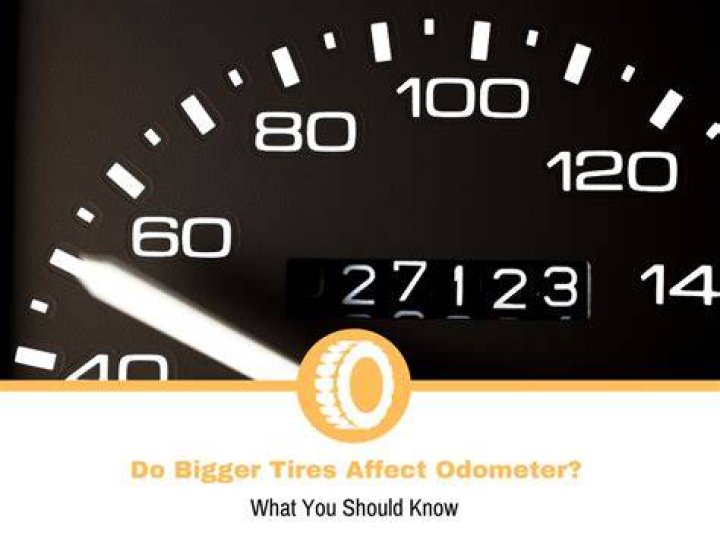Do bigger tires affect speedometer?