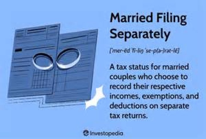 Do both spouses have to file married filing separately?