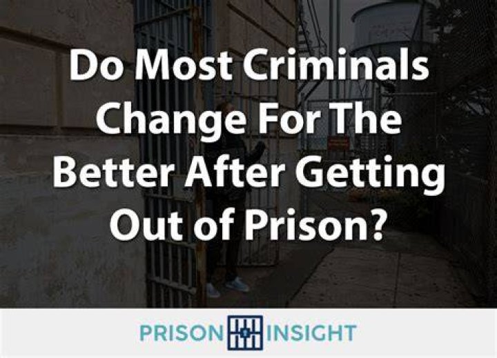 Do criminals change after prison?